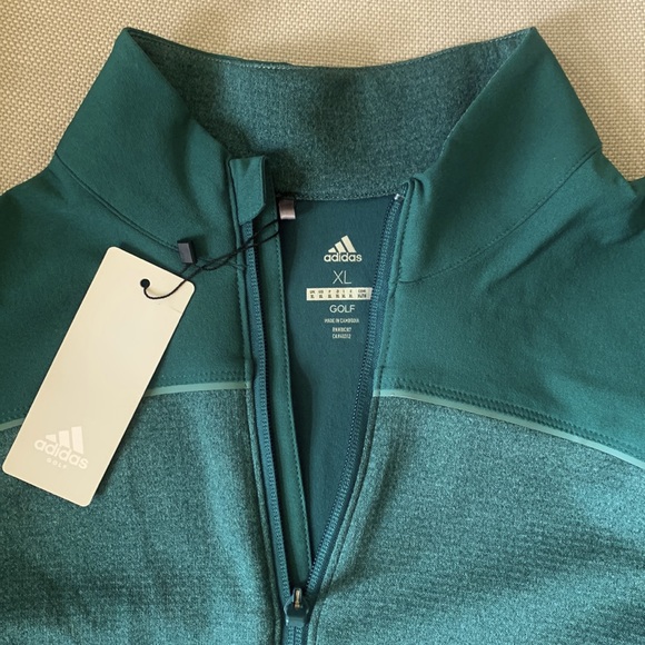 NWT Adidas Go-To Adapt full zip jacket GREEN US XL - Picture 3 of 11